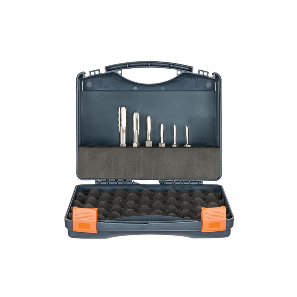 VERSADRIVE OVERSIZE GALV IMPACTATAP 6 PC SET: M5, M6, M8, M10, M12, M16